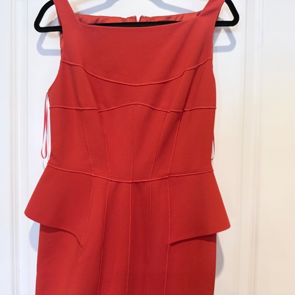 Amanda Wakely - coral red dress - Picture 2 of 5